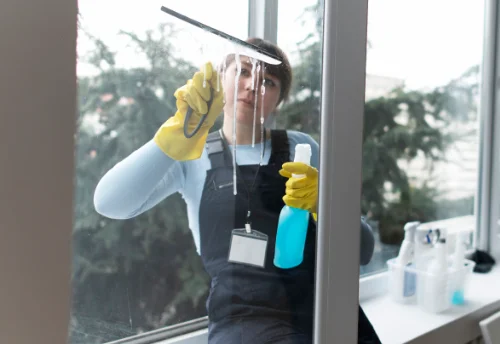 Nettoyage de vitres intérieures et extérieures à Mane